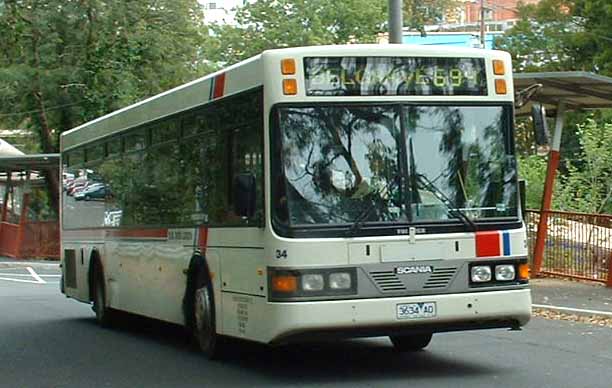 US Bus Lines Scania L113CRL Volgren 34